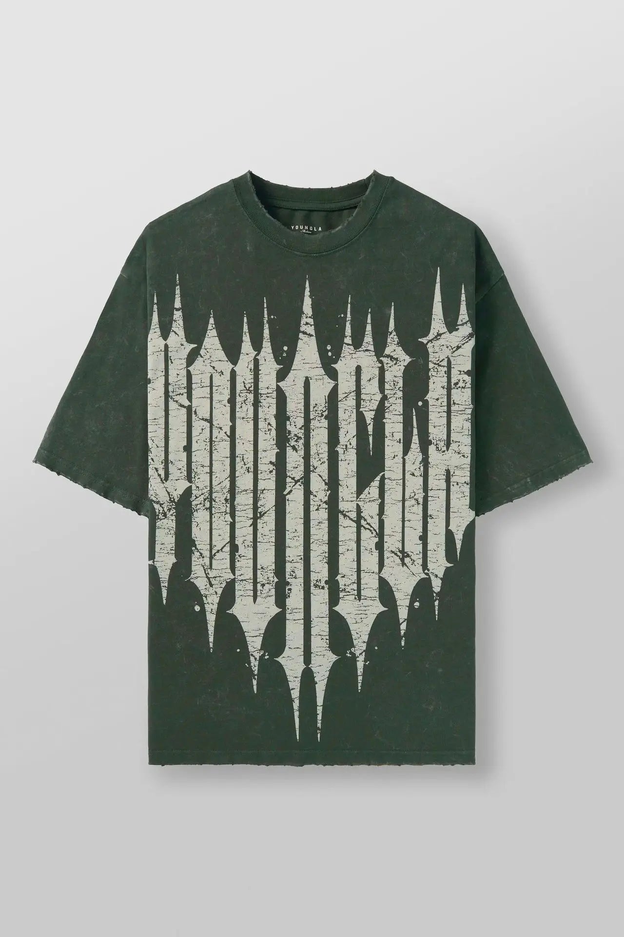 YA Men's Joggers Oversized fallow T-Shirt Summer Sports Fitness Cotton printing Short Sleeve Gym Running Training Short sleeve