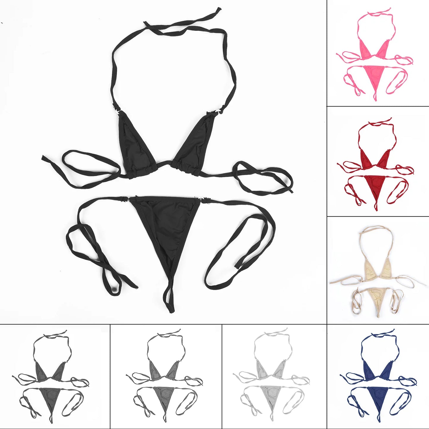 Sexy Bikini Swimsuit Women 2 Piece Swimwear Bikini Set Brazilian Bathing Suit Summer Hot Girl Lingerie Set Swimming Beach Wear