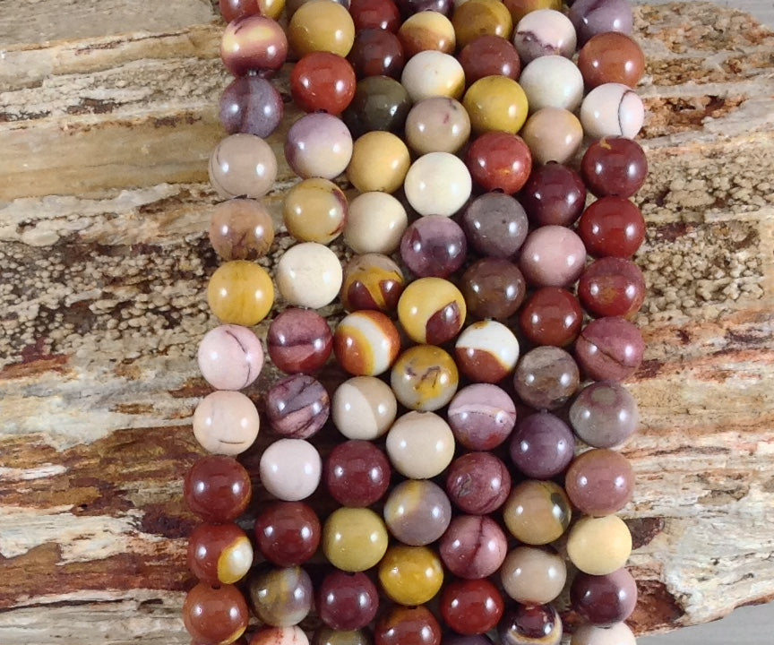 Mookaite Jasper, Round